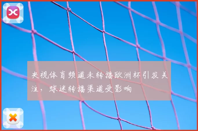 央视体育频道未转播欧洲杯引发关注,球迷转播渠道受影响