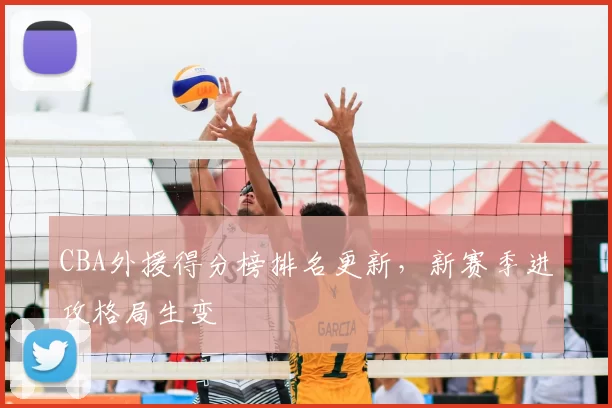 CBA外援得分榜排名更新，新赛季进攻格局生变